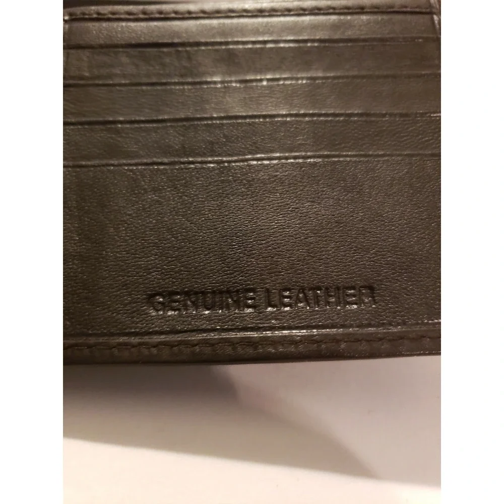 Leather Wallet Handcrafted 100% Genuine Bifold Brown‎ Brand NEW with Tags NWT